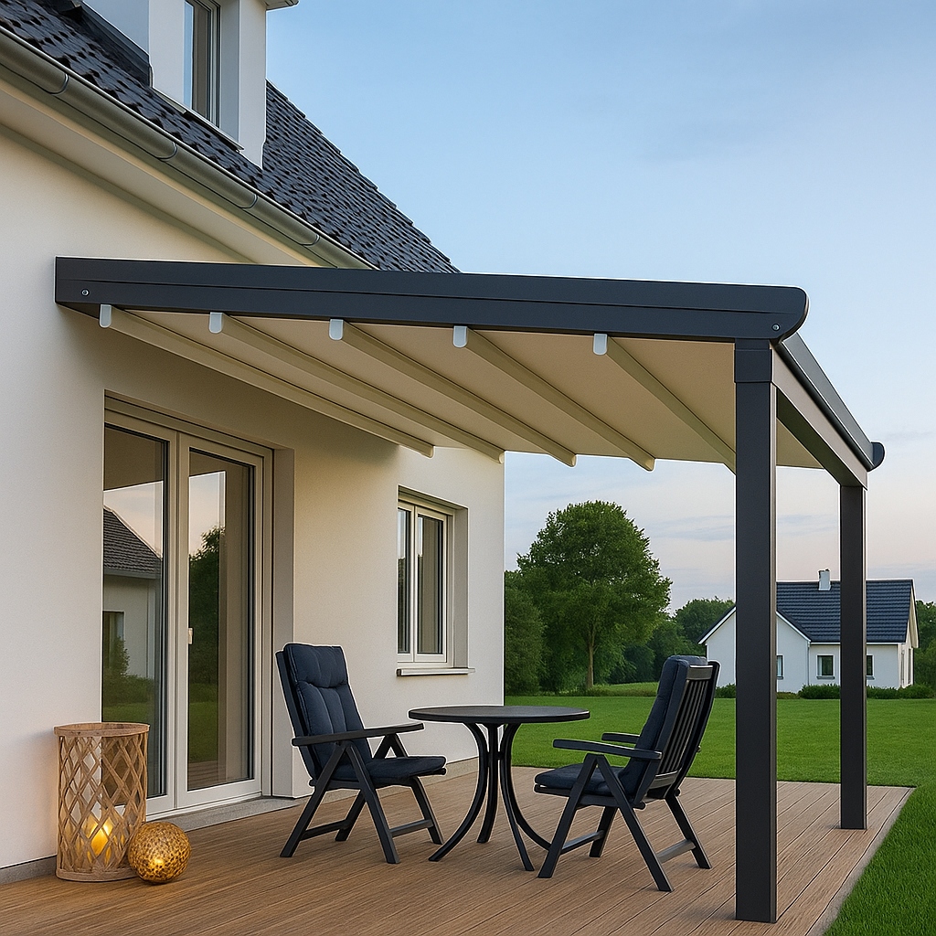 Otomatik Motorlu Tente Pergola 400x200 cm